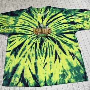 Daytona Biketoberfest '09 SS Tie-dye T Shirt  XL